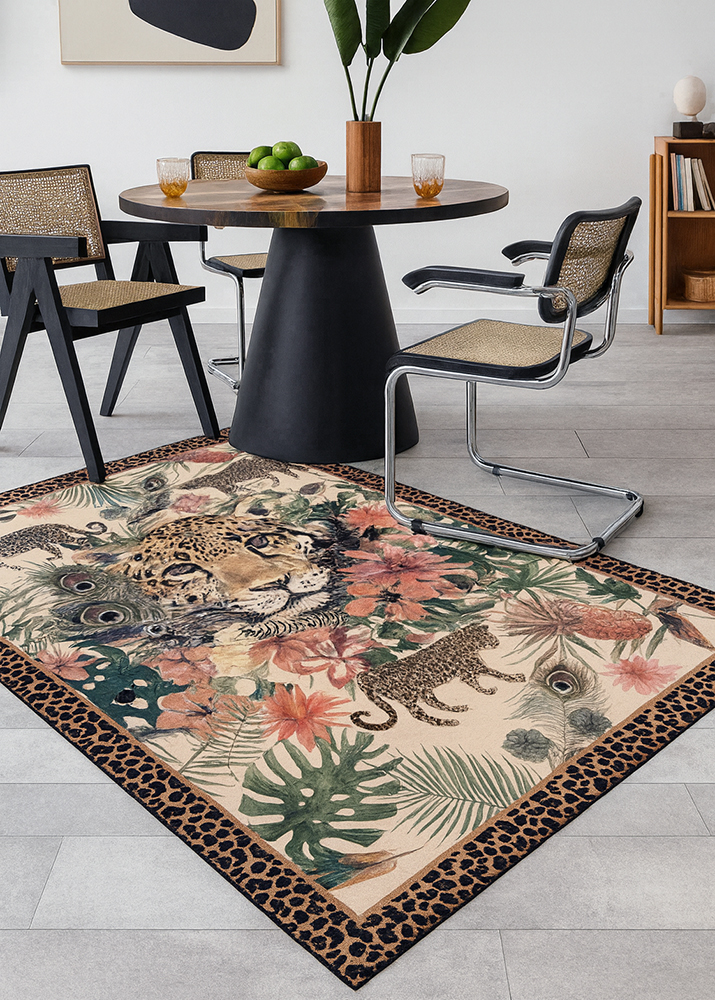 Коврик Fini.Cop Artista Jungle 74x140 противоскользящий