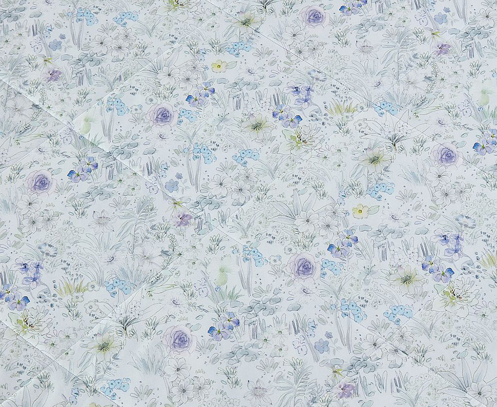 Постельное белье с одеялом Asabella 2272-OMP евро 200x220 фланель