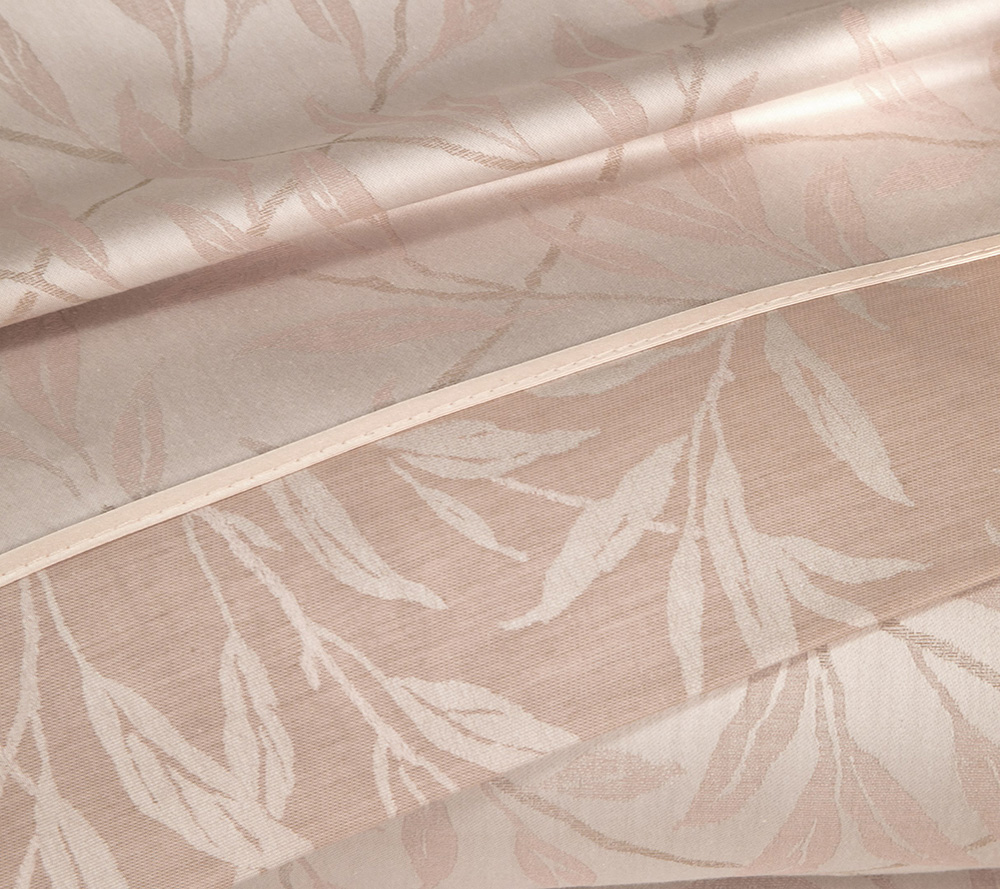 Наволочка Blanc des Vosges Osier Poudre 50х75 сатин-жаккард