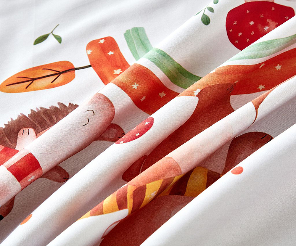 Постельное бельё Asabella 2313-4XS 1,5-спальное 145x205 люкс-сатин