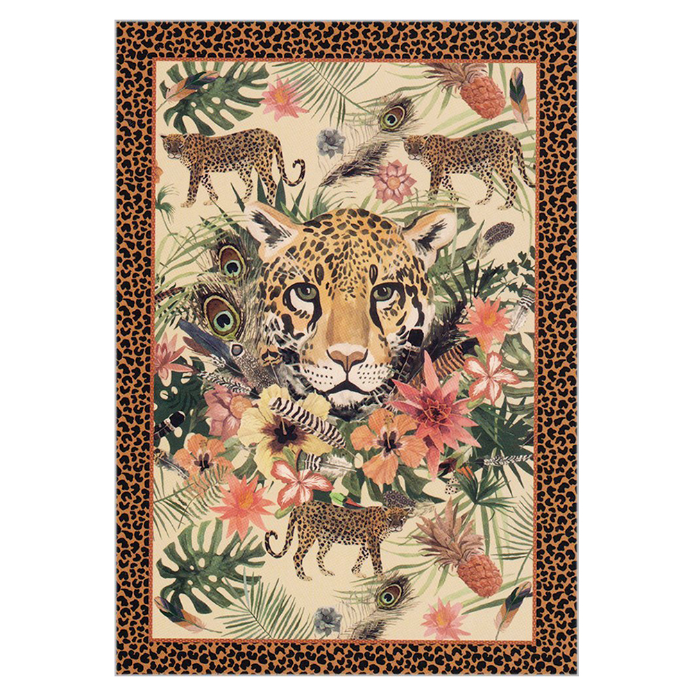 Коврик Fini.Cop Artista Jungle 74x140 противоскользящий