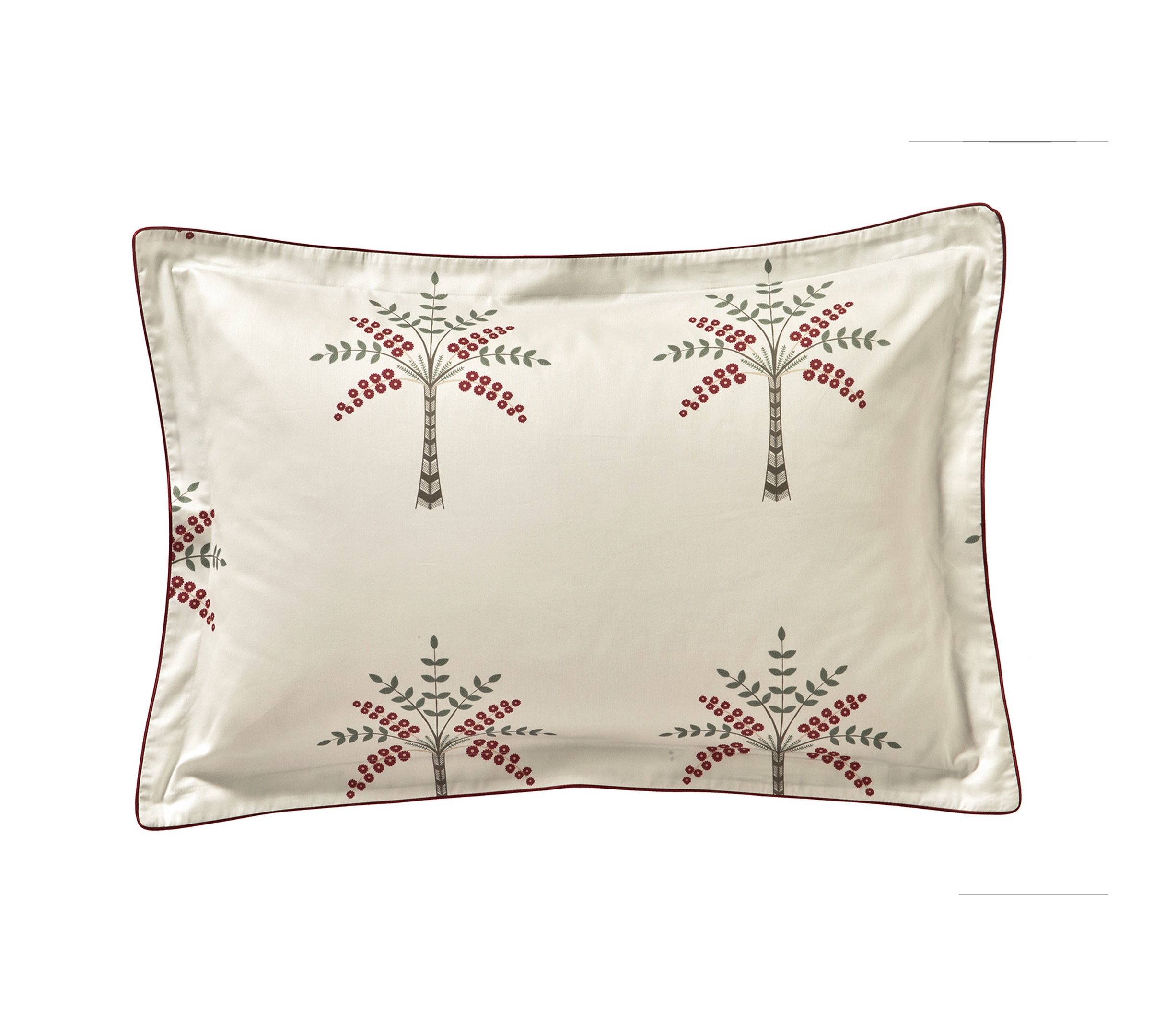 Постельное белье Blanc des Vosges Palm Gove Grenade евро 200х220 хлопок сатин