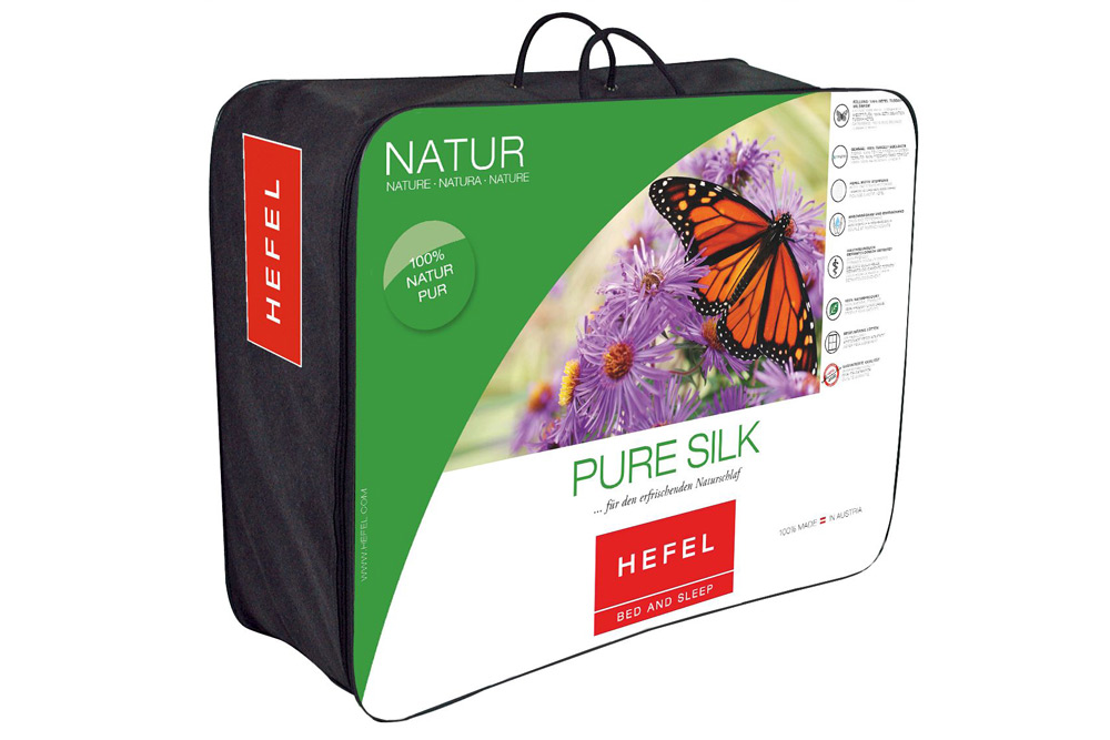 Одеяло шелковое Hefel Pure Silk SD 155х200 легкое