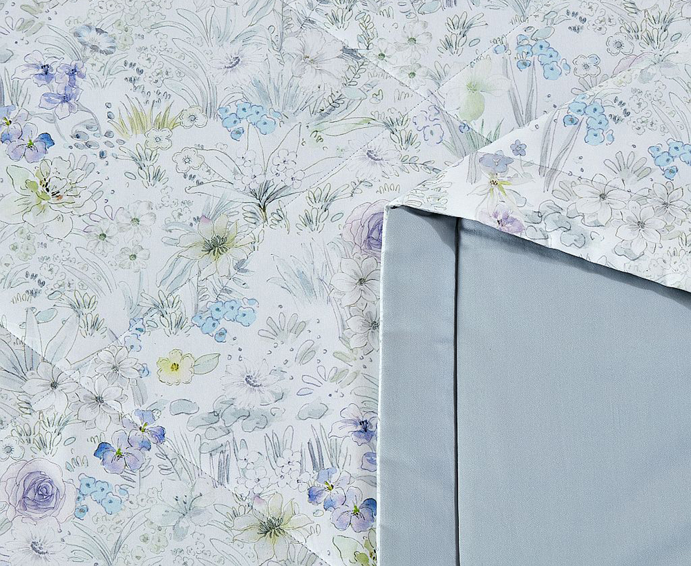 Постельное бельё с одеялом Asabella 2272-OSPS 1.5-спальное 160х220 фланель