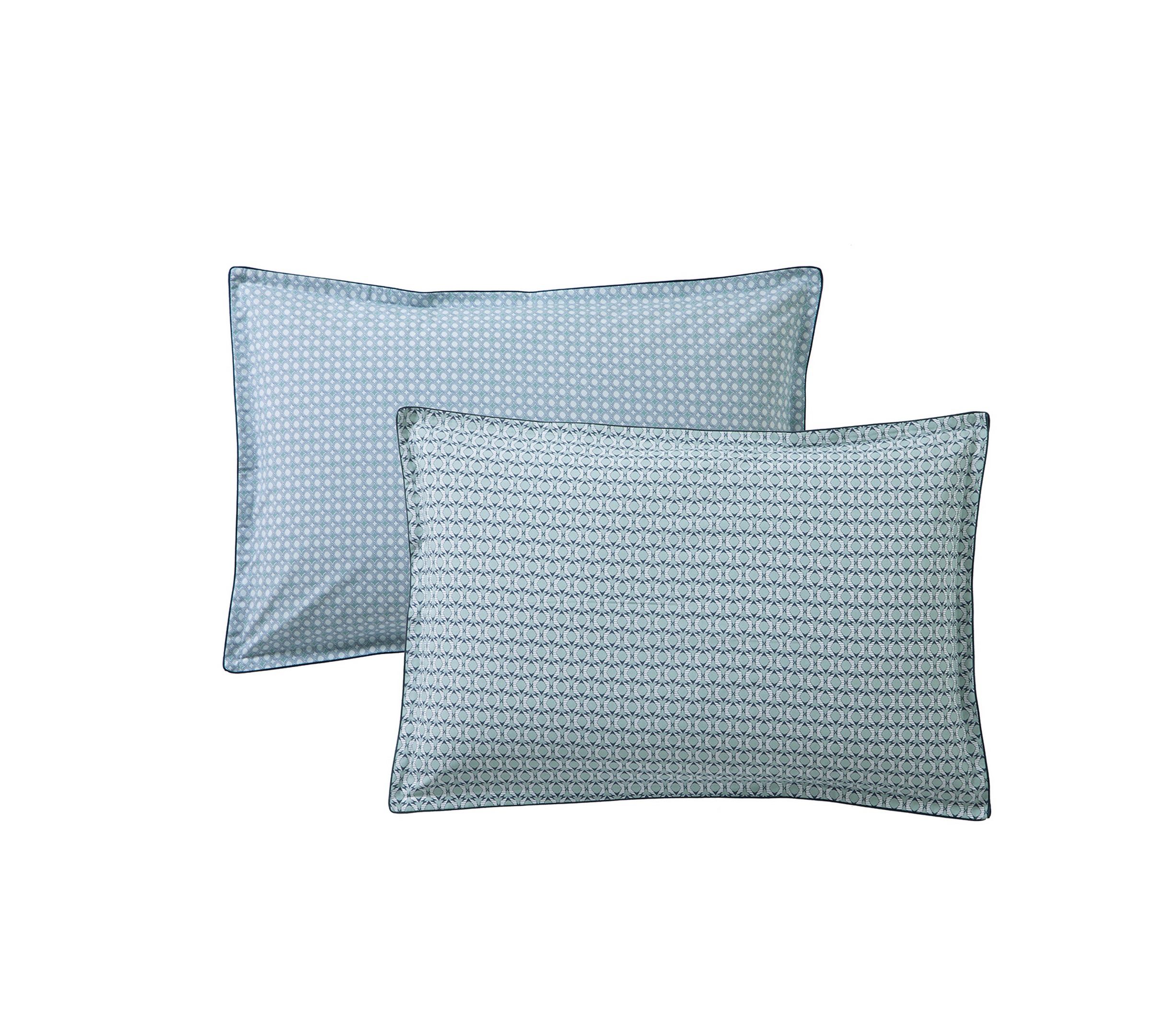 Постельное белье Blanc des Vosges Dandy Sauge евро 200х220 перкаль