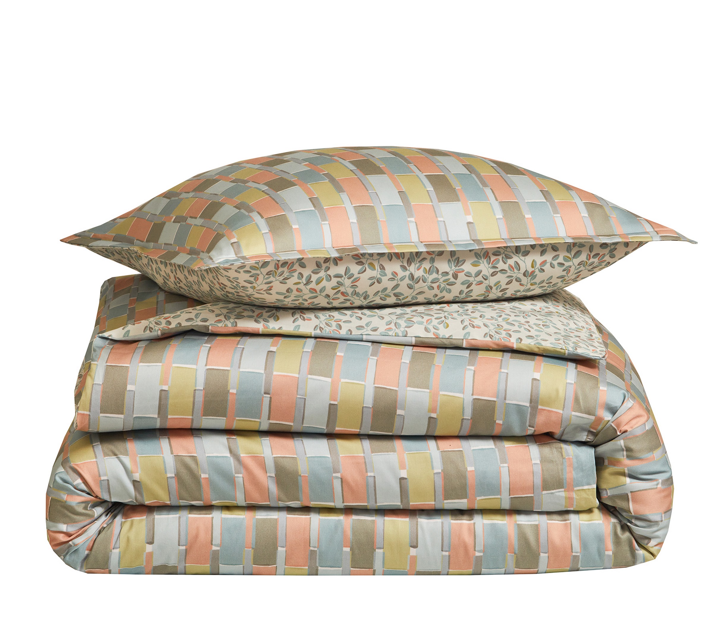 Постельное белье Blanc des Vosges Mix And Match 1.5 спальное 155х200 хлопок сатин