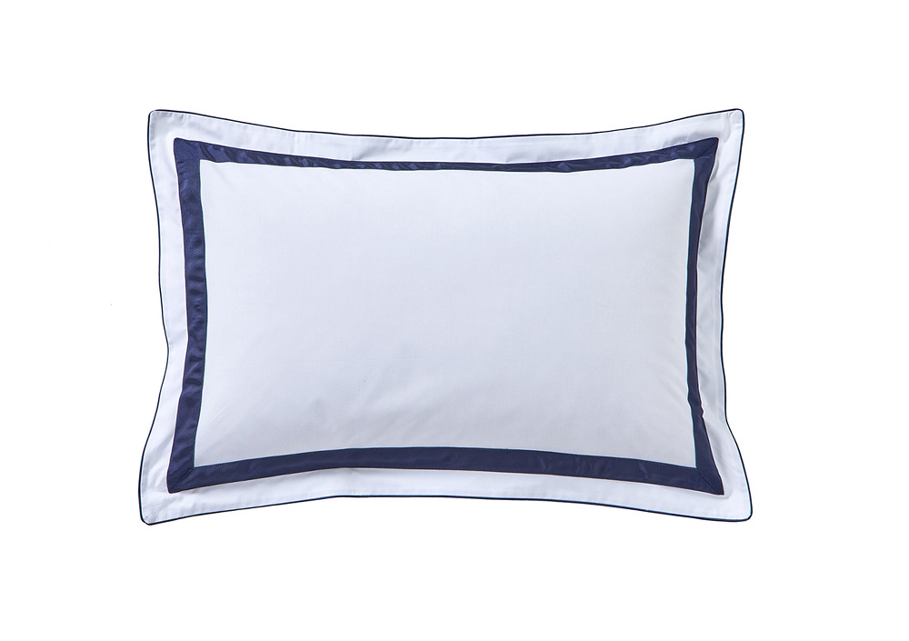 Постельное белье Blanc des Vosges Egerie Bleu Corinthe евро 200х220 перкаль