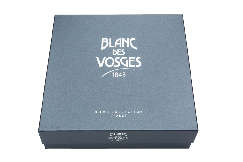 Постельное белье Blanc des Vosges Heritage Blanc евро 200х220 сатин с кружевом