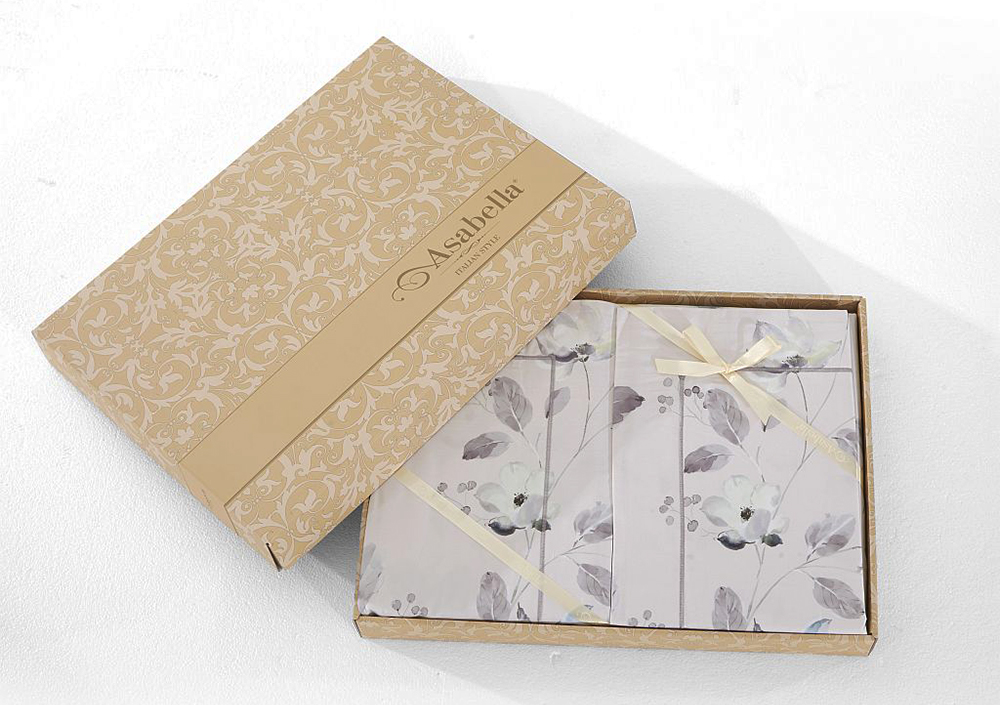 Постельное бельё Asabella 2315-6 евро 200x220 люкс-сатин