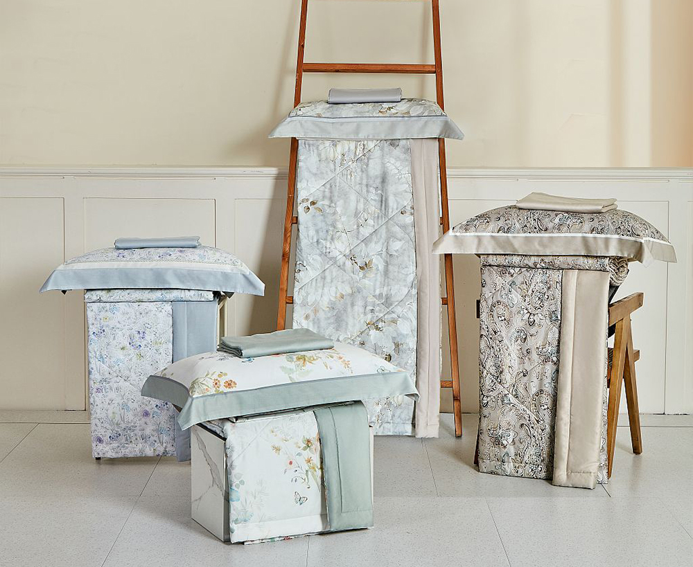 Постельное бельё с одеялом Asabella 2272-OSPS 1.5-спальное 160х220 фланель