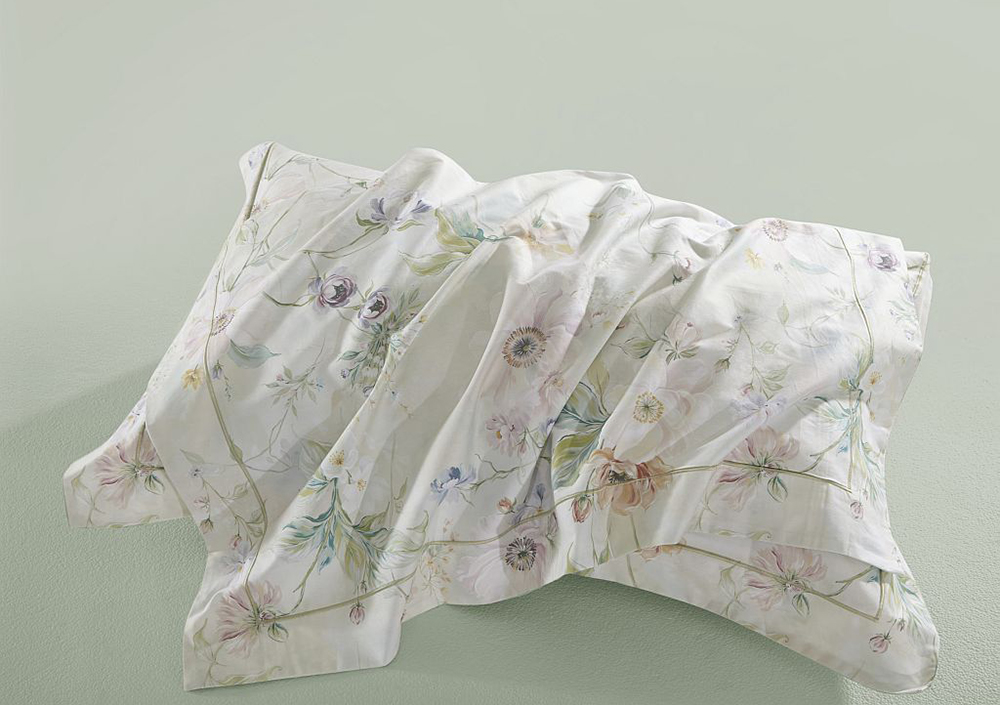 Постельное бельё Asabella 2337-6 евро 200x220 печатный сатин