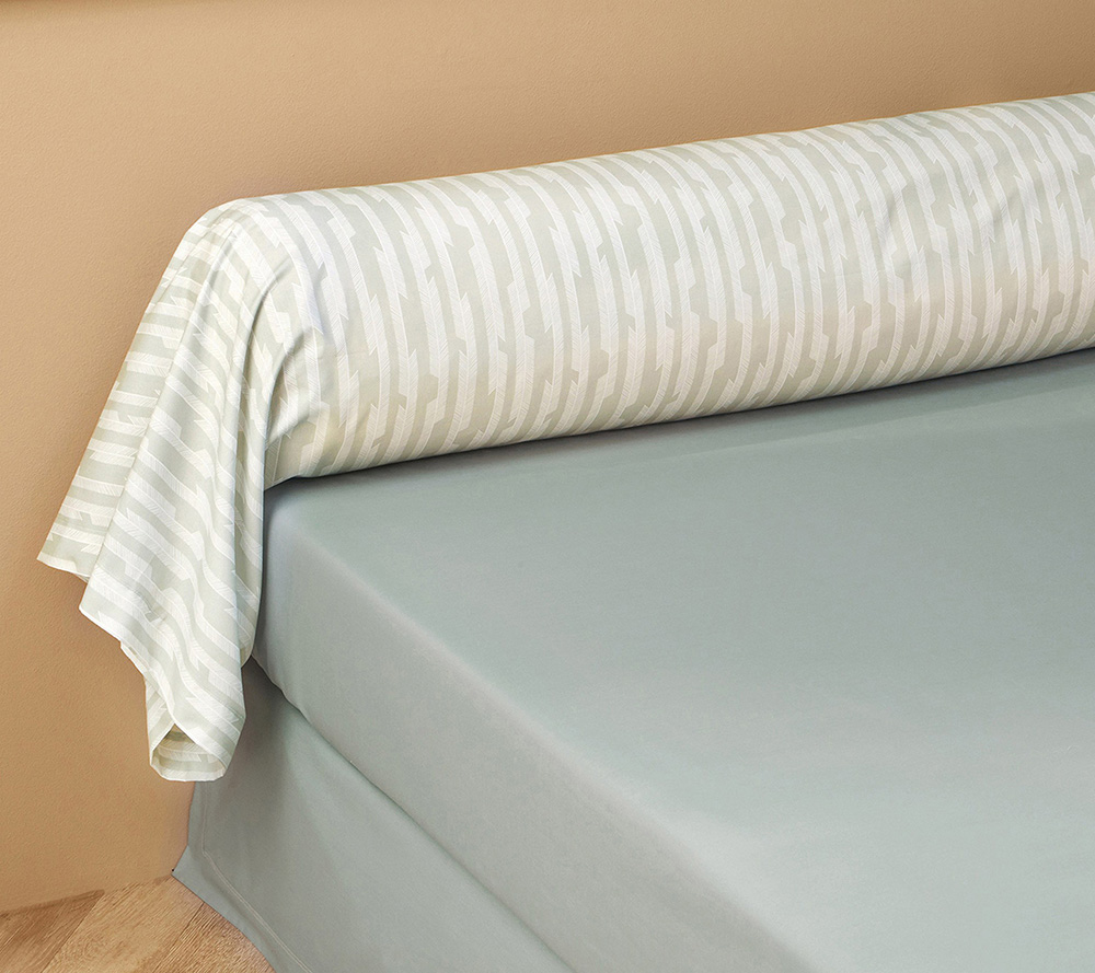 Постельное белье Blanc des Vosges Serenite Bleu Ciel евро 200х220 перкаль