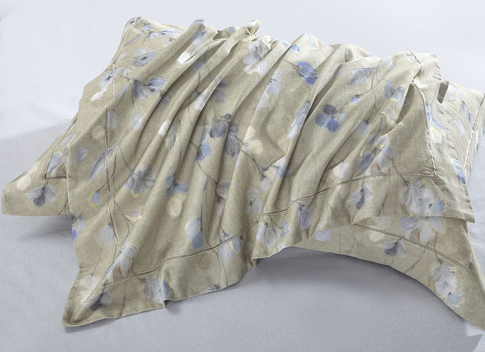 Постельное бельё с одеялом Asabella 2286-OSPS 1.5-спальное 160х220 фланель