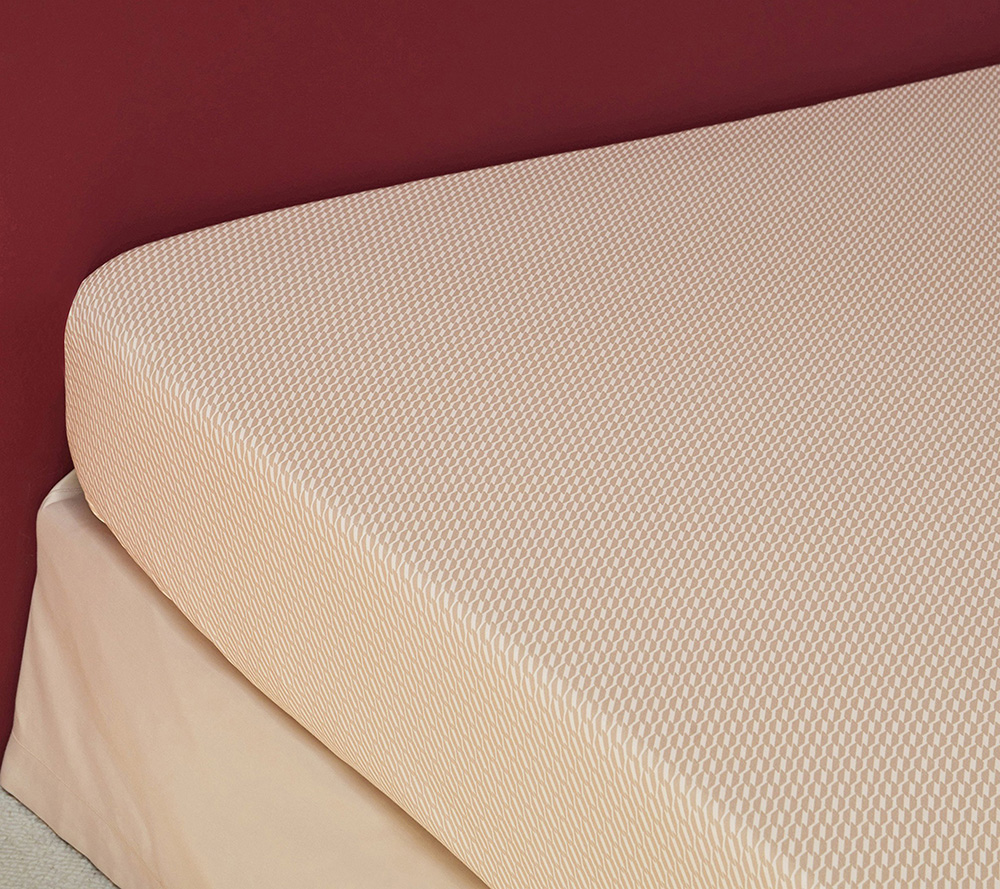 Постельное белье Blanc des Vosges Rhapsodie Aubepine евро 200х220 хлопок сатин