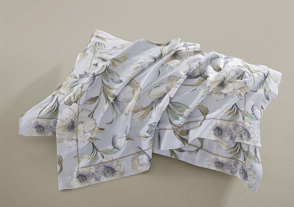 Постельное бельё Asabella 2345-7 семейное 2/160x220 печатный сатин