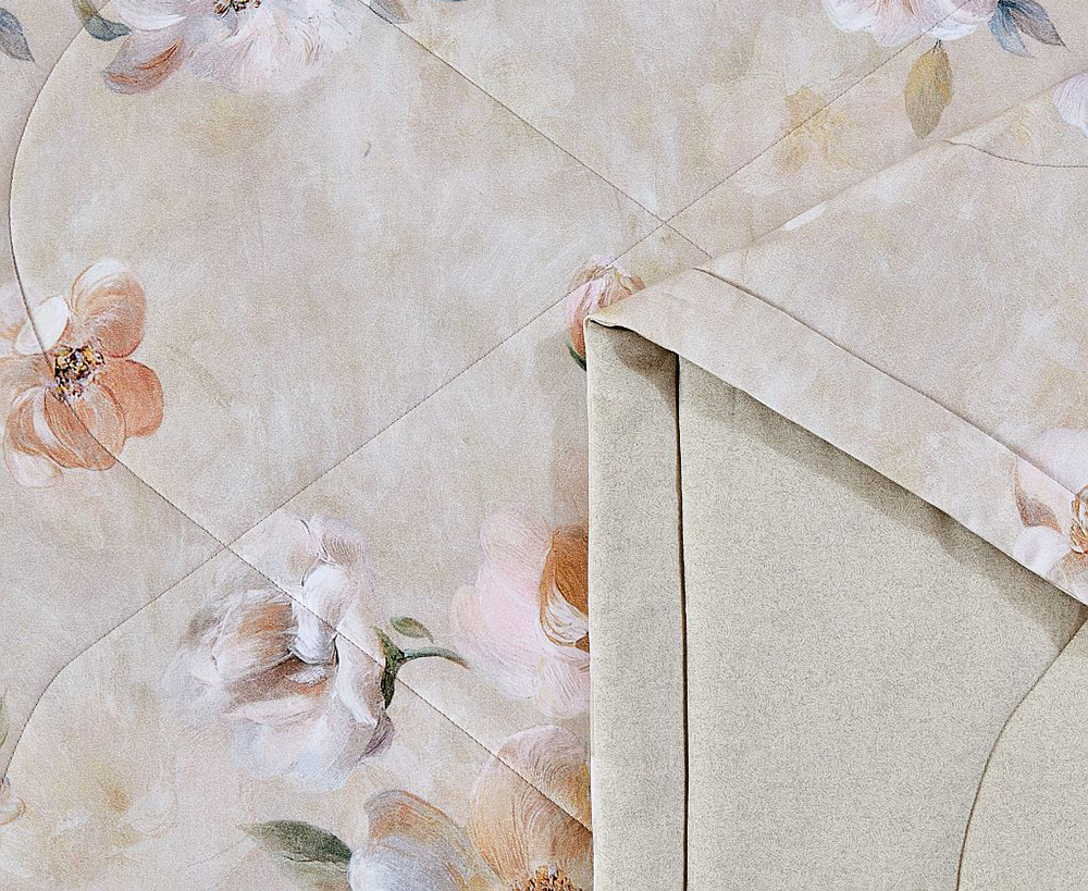 Постельное бельё с одеялом Asabella 2280-OSPS 1.5-спальное 160х220 фланель