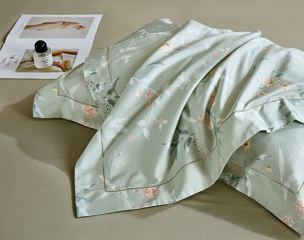 Постельное бельё Asabella 2314-6 евро 200x220 люкс-сатин