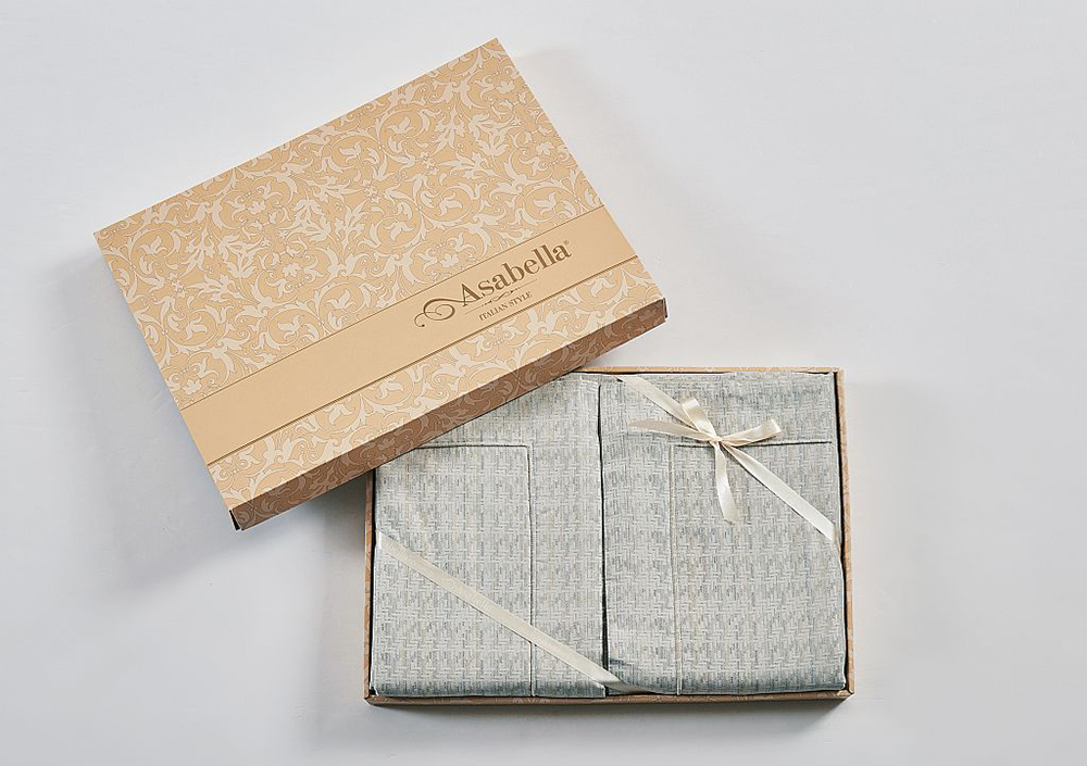 Постельное бельё Asabella 2329-6 евро 200x220 жаккард