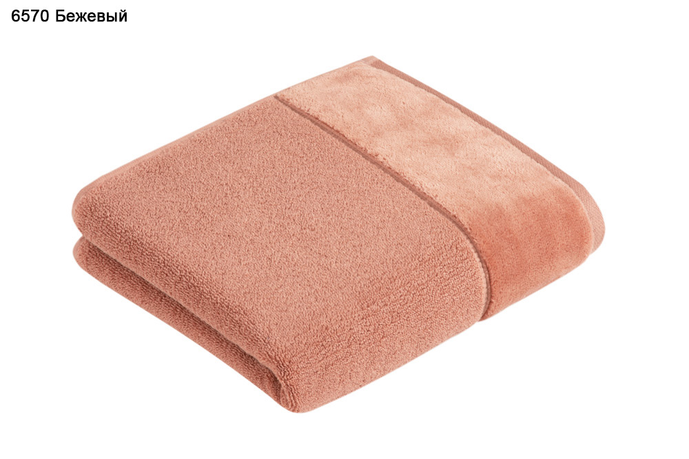 Полотенце махровое Vossen Pure 67x140 органический хлопок