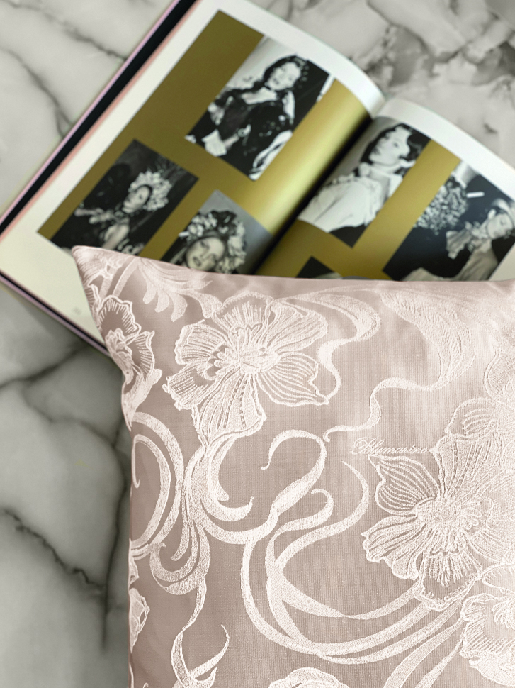 Покрывало Blumarine Lapis Cipria 270х270 жаккард