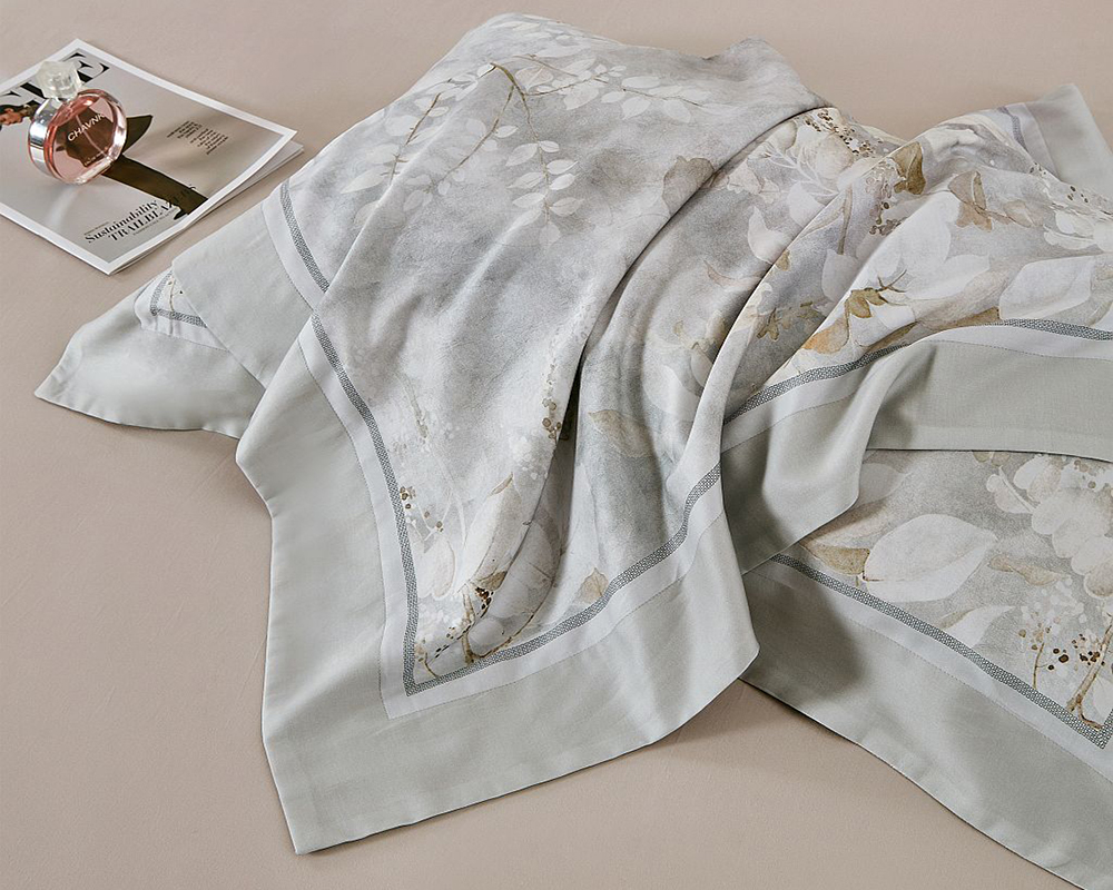 Постельное бельё с одеялом Asabella 2269-OSPS 1.5-спальное 160х220 фланель