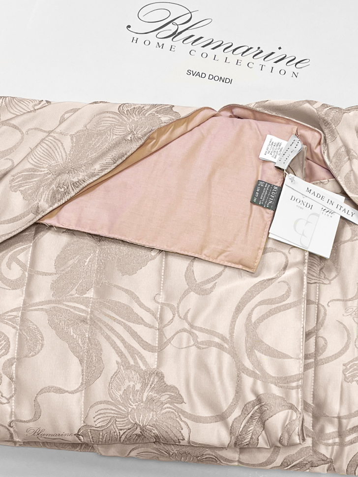 Покрывало Blumarine Lapis Cipria 270х270 жаккард