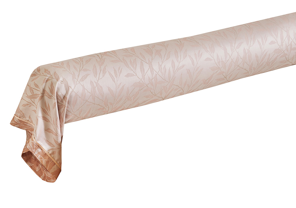 Постельное белье Blanc des Vosges Osier Poudre евро 200х220 сатин-жаккард