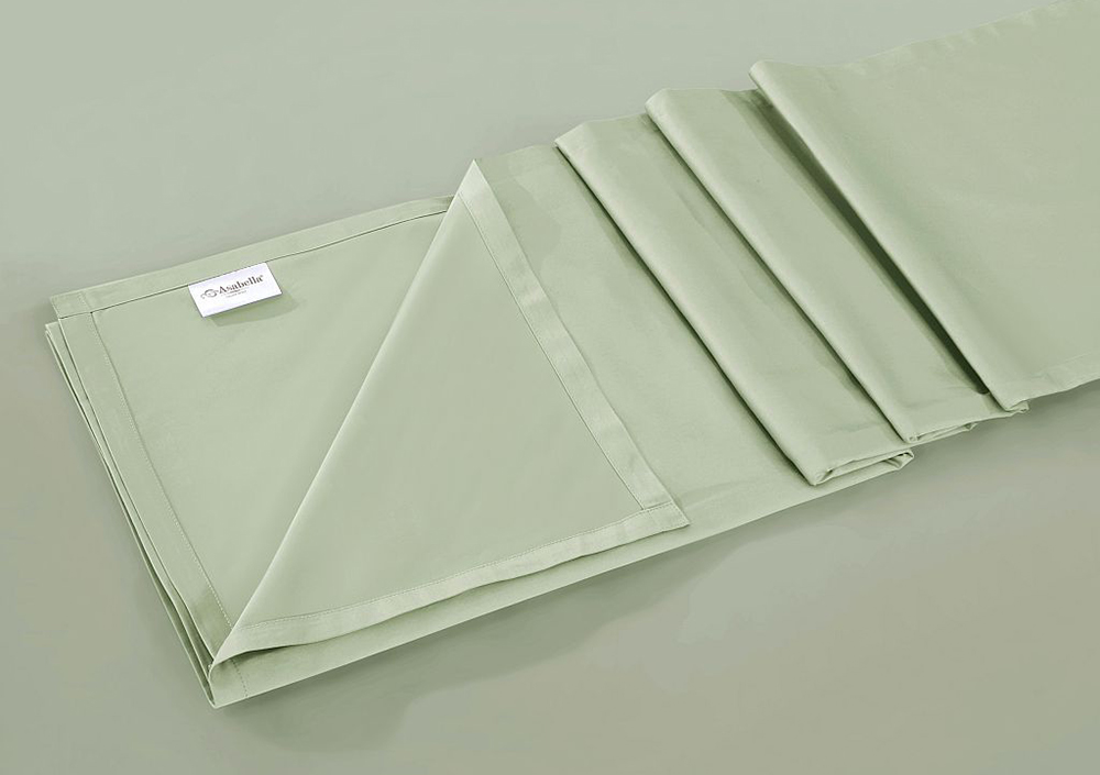 Постельное бельё Asabella 2340-6 евро 200x220 печатный сатин