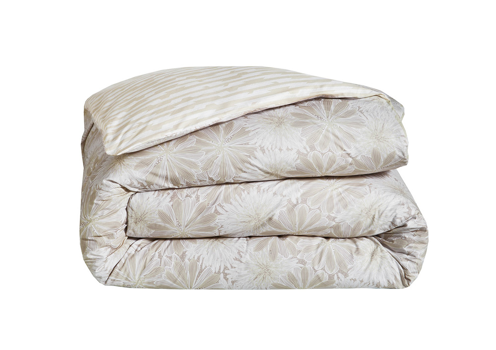 Постельное белье Blanc des Vosges Serenite Sable евро 200х220 перкаль