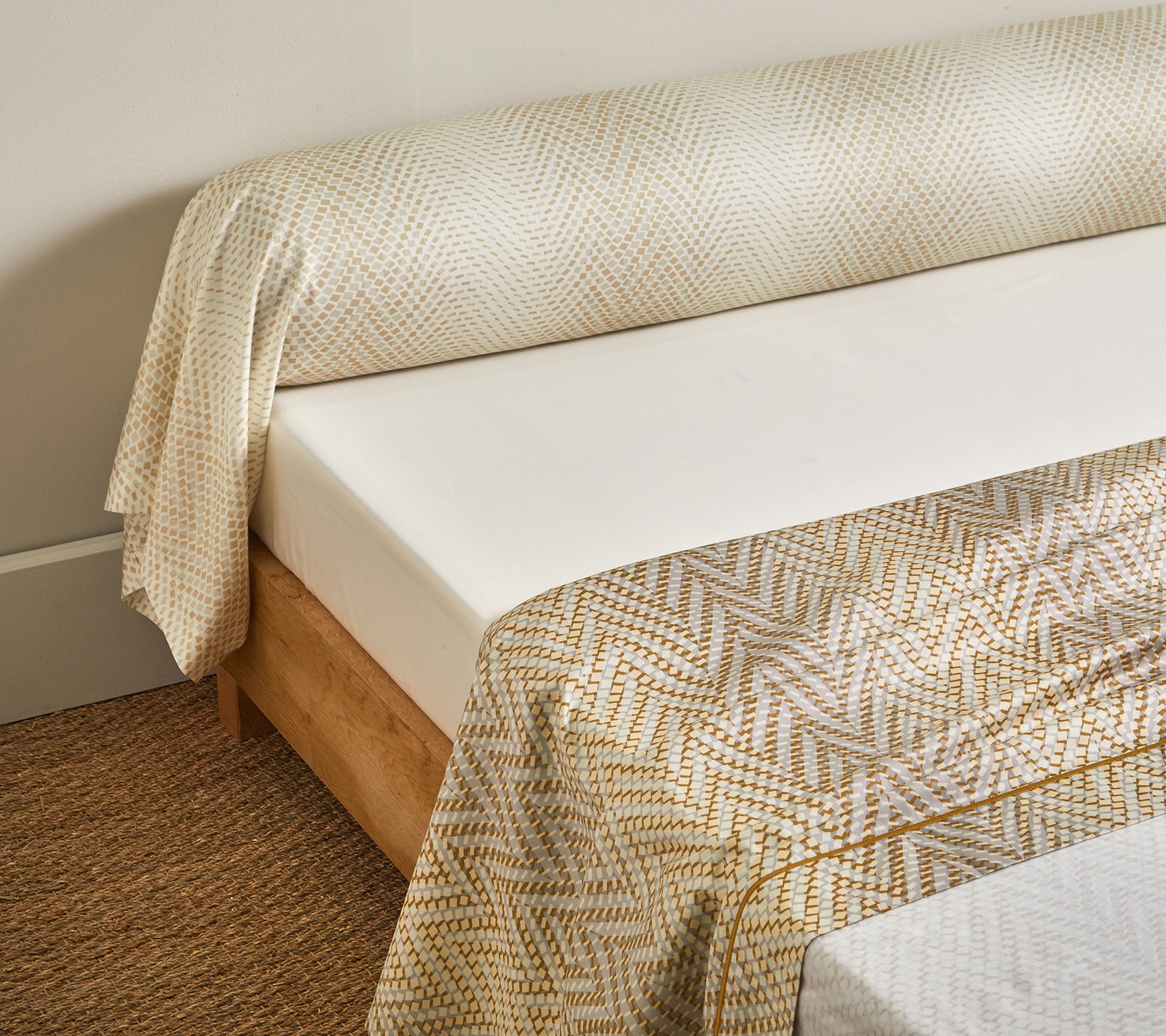 Постельное белье Blanc des Vosges Gravity Dune евро 200х220 хлопок сатин