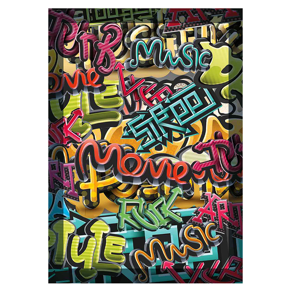Коврик Fini.Cop Artista Streetart 74x140 противоскользящий