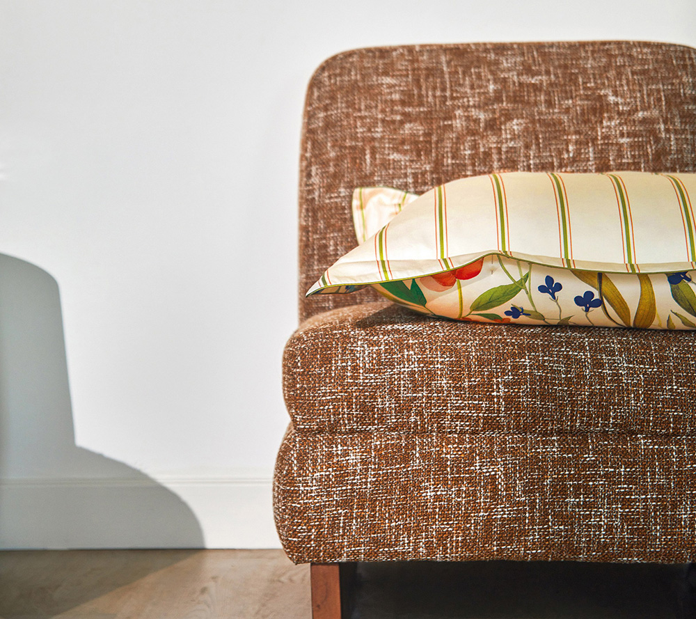 Постельное белье Blanc des Vosges Giardino Naturel евро 200х220 хлопок сатин