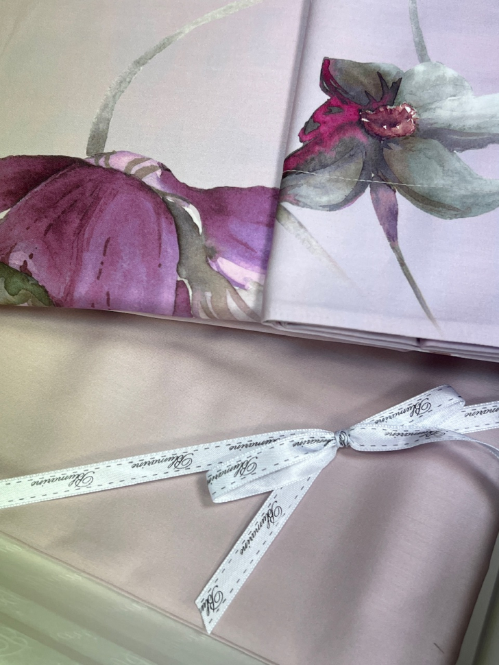 Постельное белье Blumarine Fleurette Ribes евро+ 200х240 мако-сатин