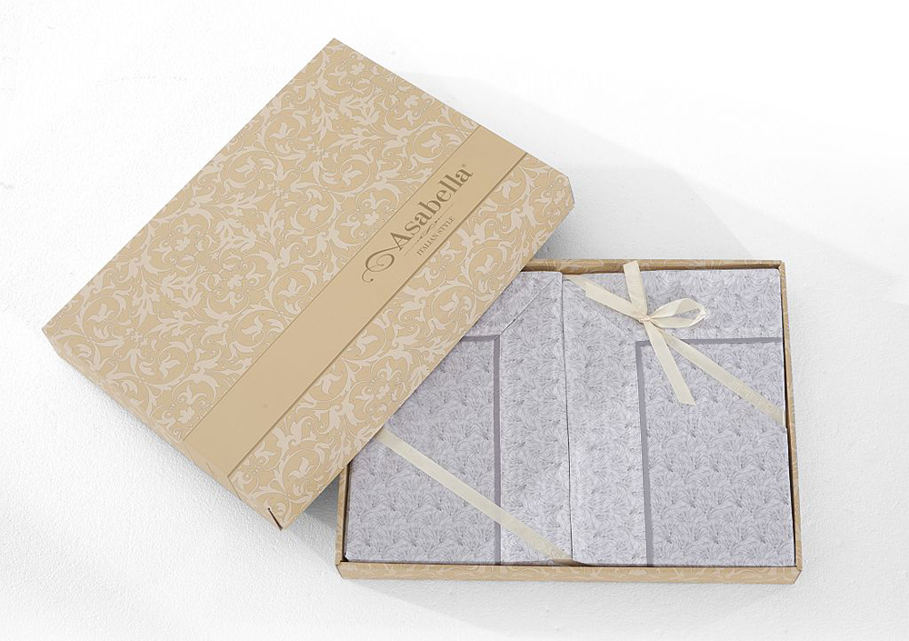 Постельное бельё Asabella 2328-6 евро 200x220 люкс-сатин