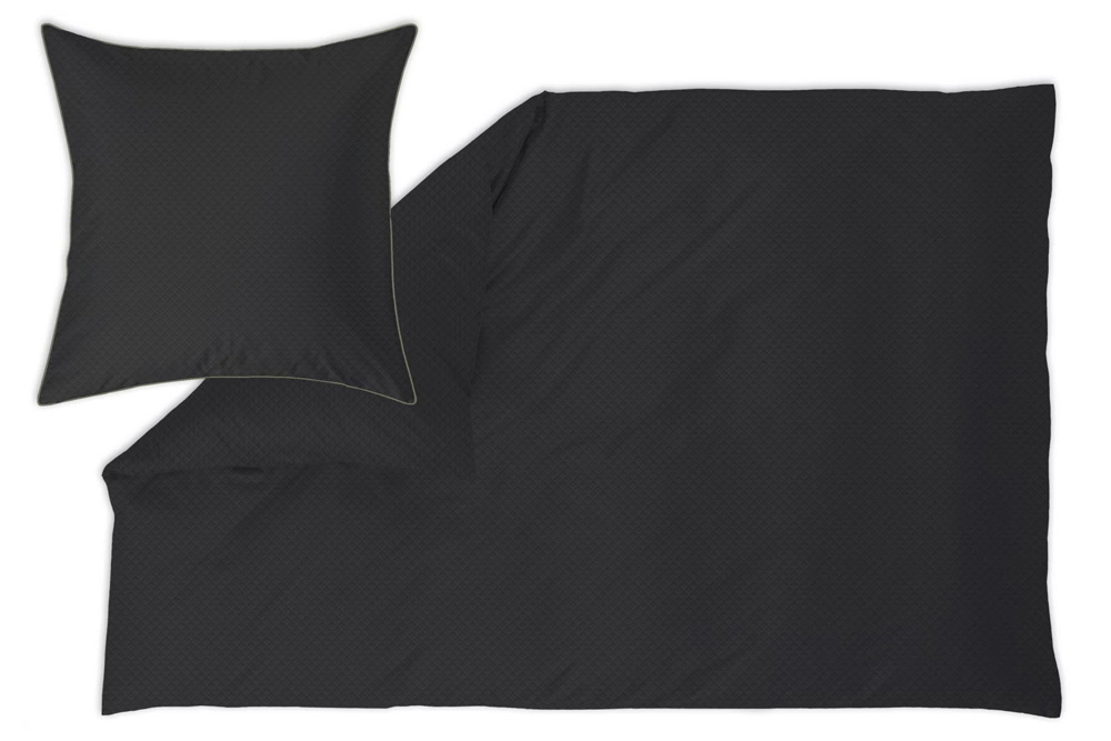 Постельное бельё Curt Bauer Arezzo Чёрное дерево 1.5-спальное 155х220 мако дамаст