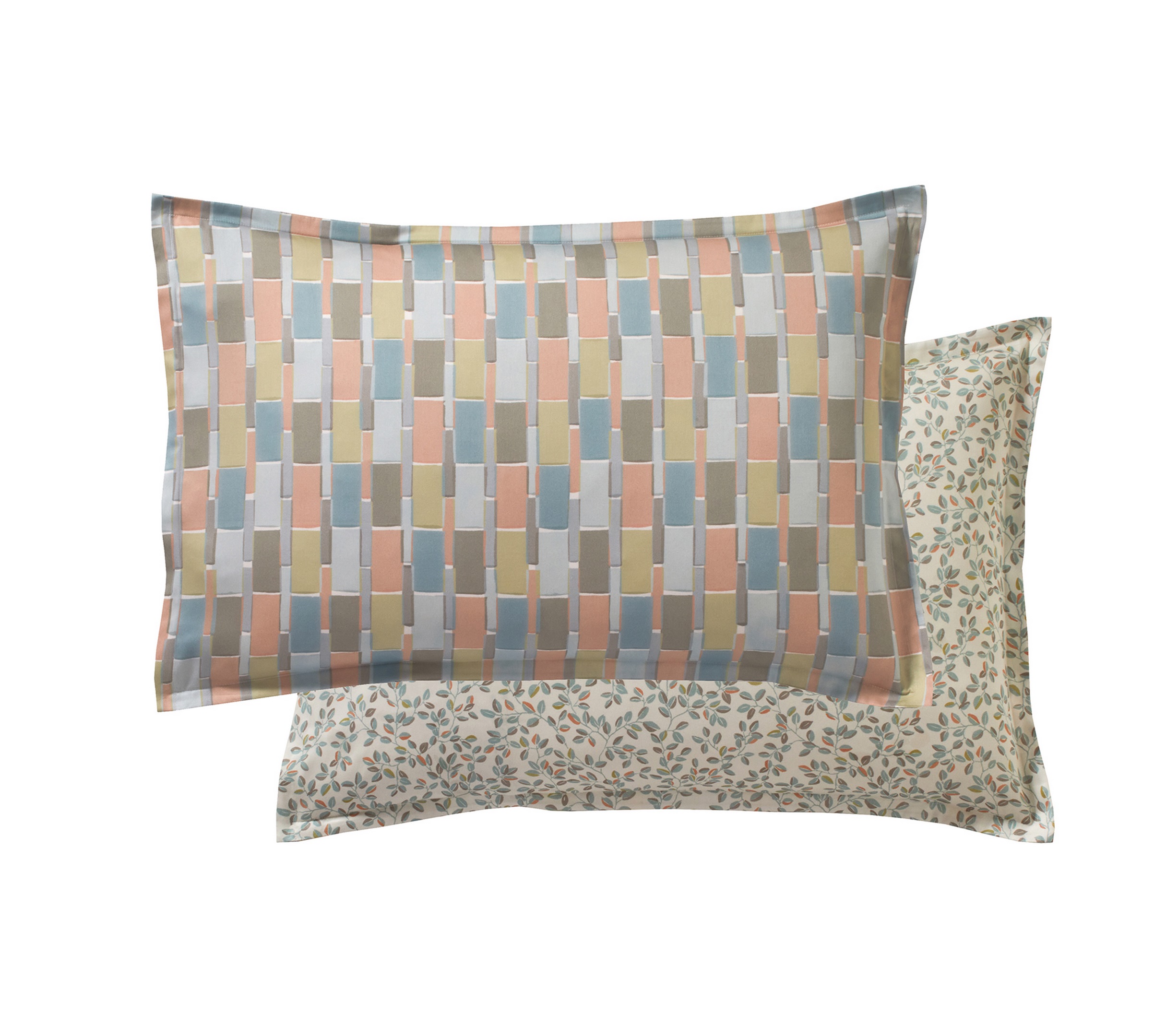 Постельное белье Blanc des Vosges Mix And Match 1.5 спальное 155х200 хлопок сатин