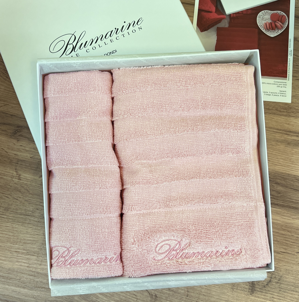 Комплект из 2 полотенец Blumarine Mademoiselle 40х60 и 60х110