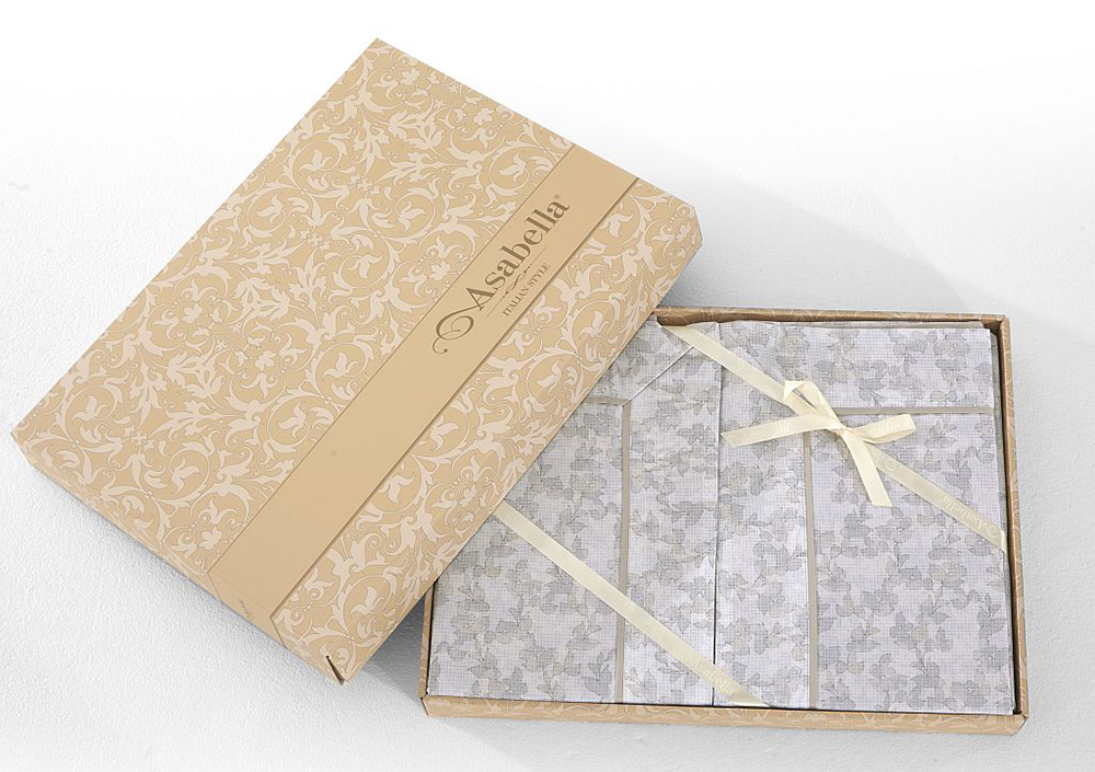 Постельное бельё Asabella 2326-6 евро 200x220 люкс-сатин