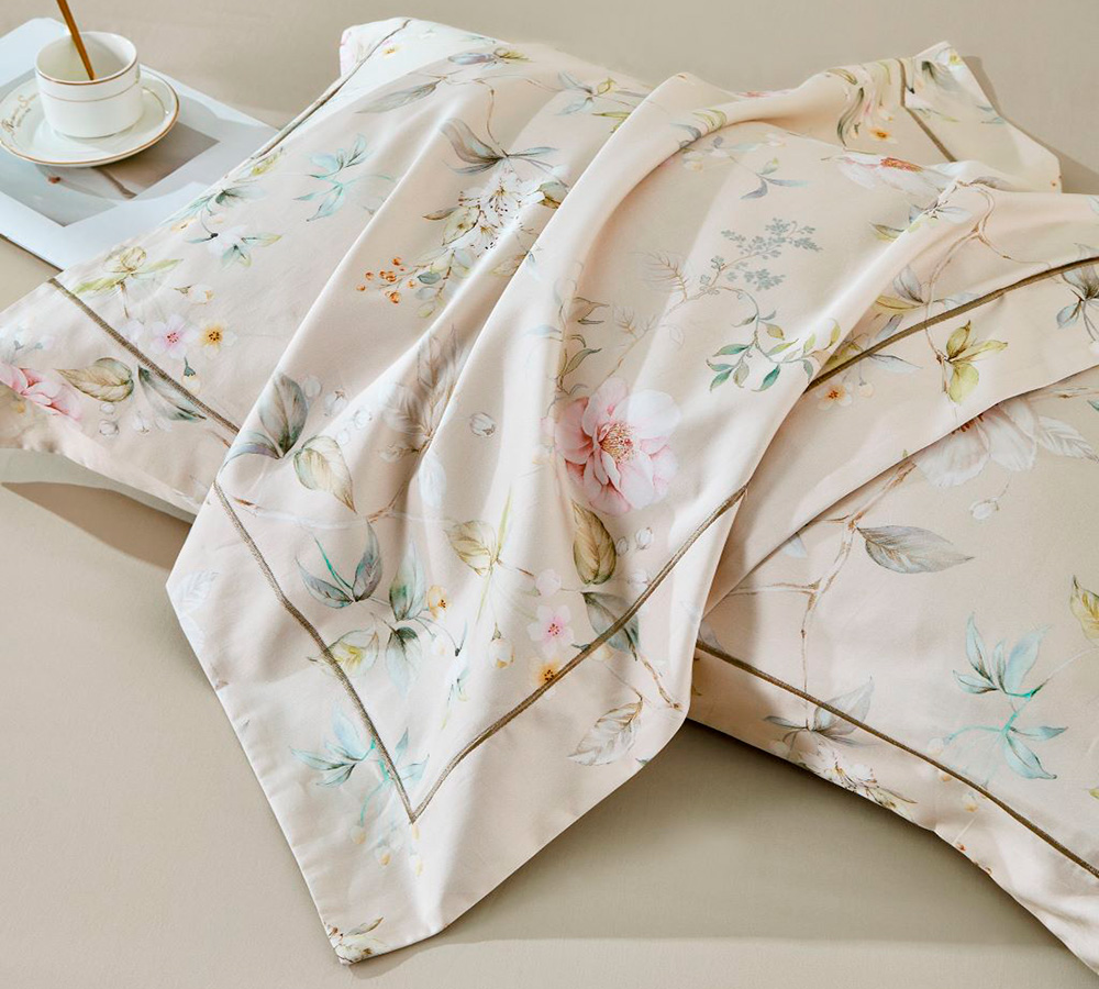 Постельное бельё Asabella 2254-6 семейное 2/160x220 люкс-сатин