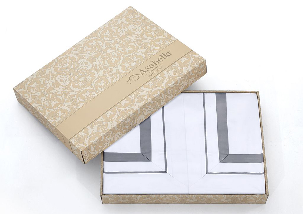 Постельное бельё Asabella 2333-6 евро 200x220 люкс-сатин