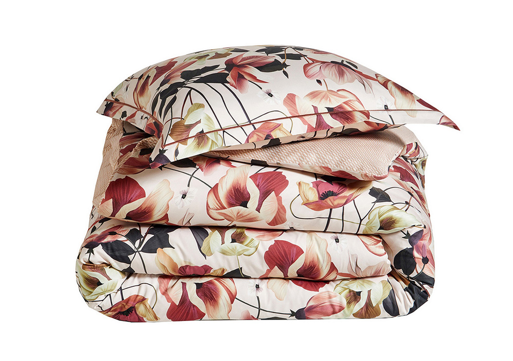 Постельное белье Blanc des Vosges Rhapsodie Aubepine евро 200х220 хлопок сатин