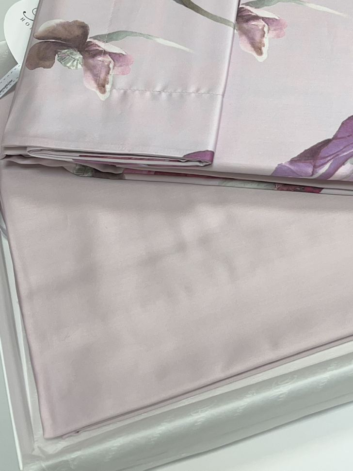 Постельное белье Blumarine Fleurette Ribes евро+ 200х240 мако-сатин