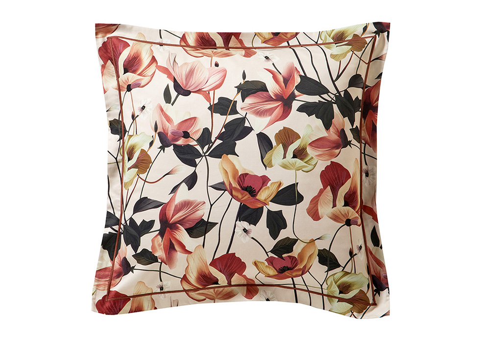 Постельное белье Blanc des Vosges Rhapsodie Aubepine евро 200х220 хлопок сатин