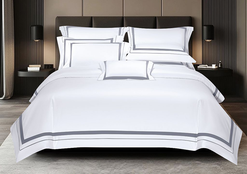 Постельное бельё Asabella 2333-6 евро 200x220 люкс-сатин