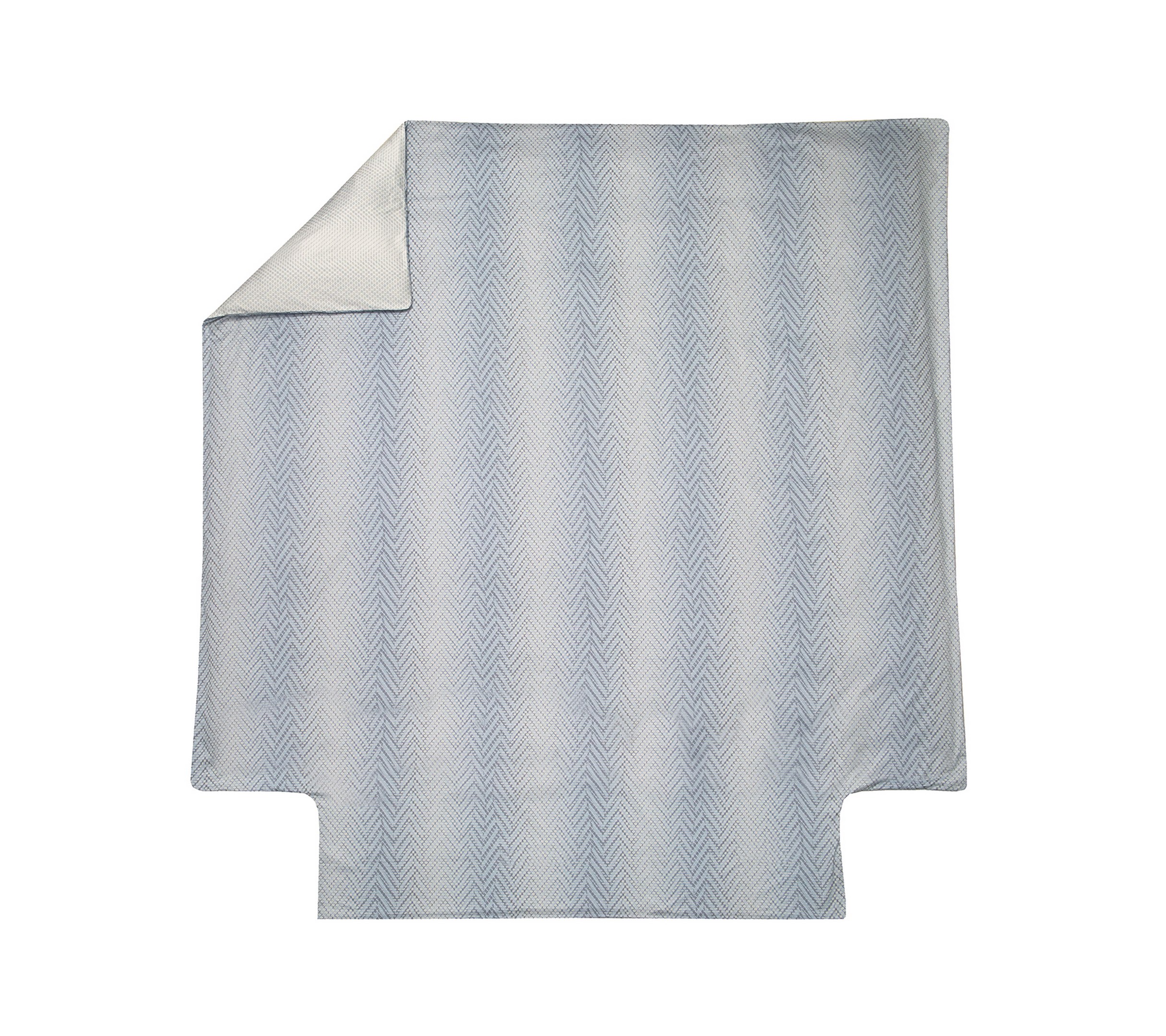 Постельное белье Blanc des Vosges Gravity Bleu Celeste евро 200х220 хлопок сатин