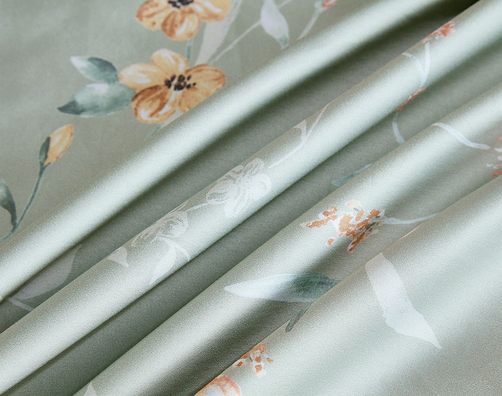 Постельное бельё Asabella 2314-4S 1,5-спальное 160x220 люкс-сатин