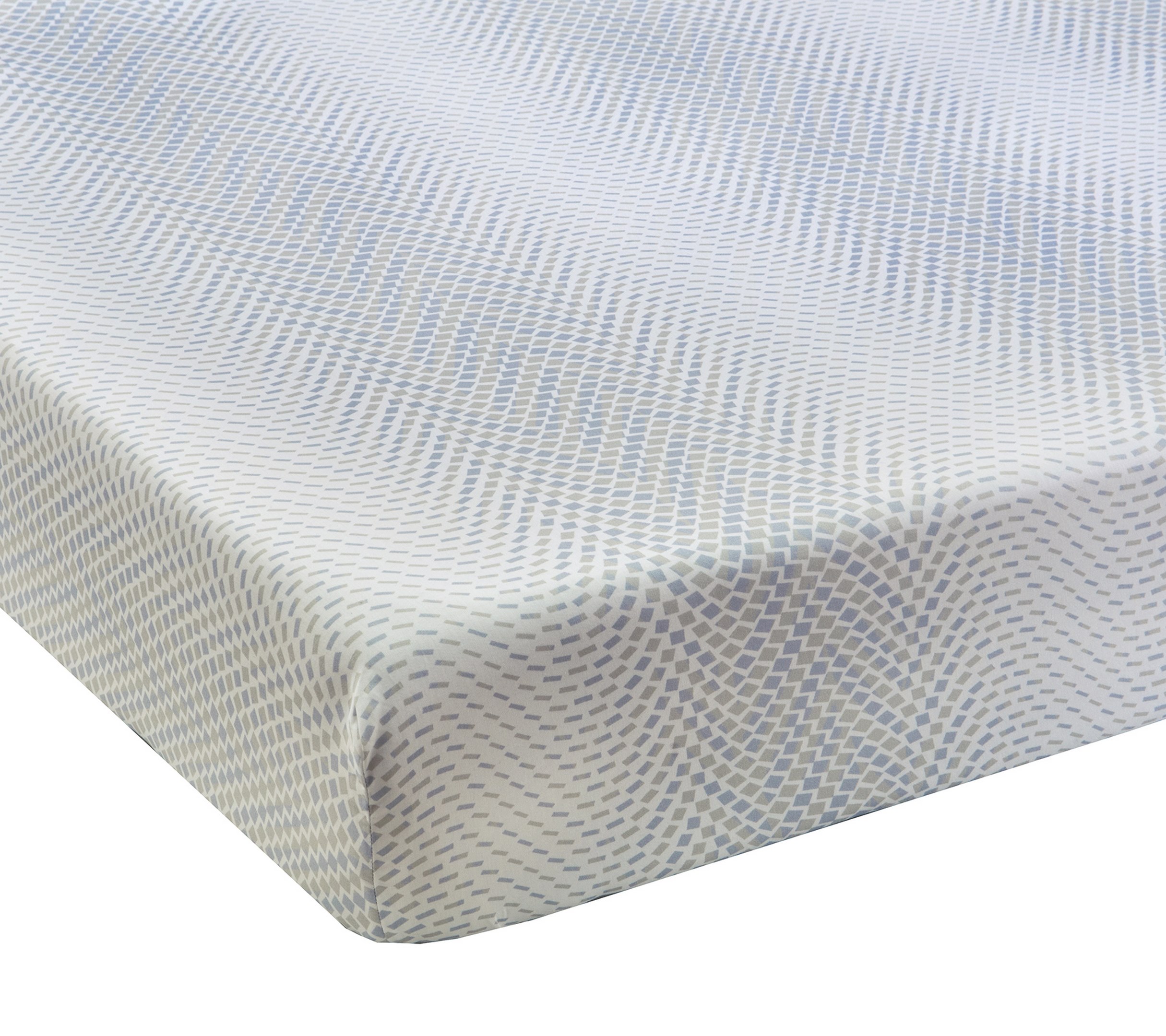 Постельное белье Blanc des Vosges Gravity Bleu Celeste евро 200х220 хлопок сатин