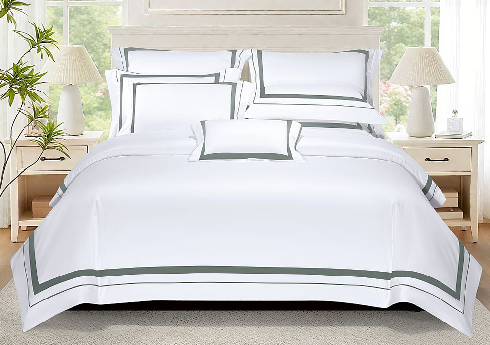 Постельное бельё Asabella 2334-6 евро 200x220 люкс-сатин