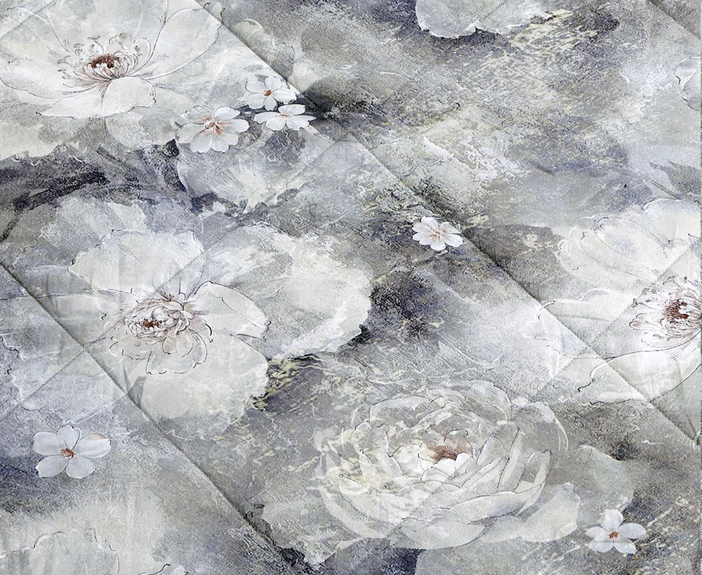 Постельное бельё с одеялом Asabella 2306-OSPS 1.5-спальное 160х220 фланель люкс