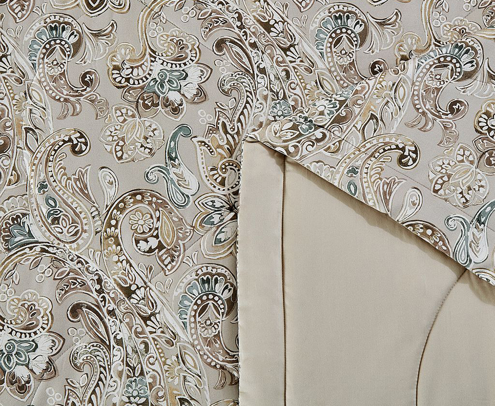 Постельное белье с одеялом Asabella 2274-OMP евро 200x220 фланель